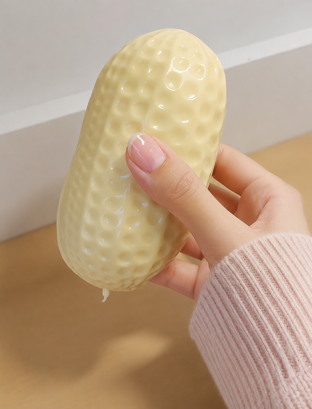 Crunchy Peanut Squishy (Zero bounce-back) Squish Fidget Toy