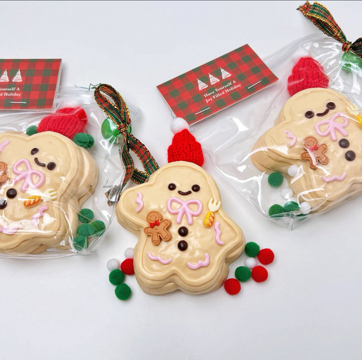 GingerBread Taba Squishy Fidget Toy(Limited Holiday Item)