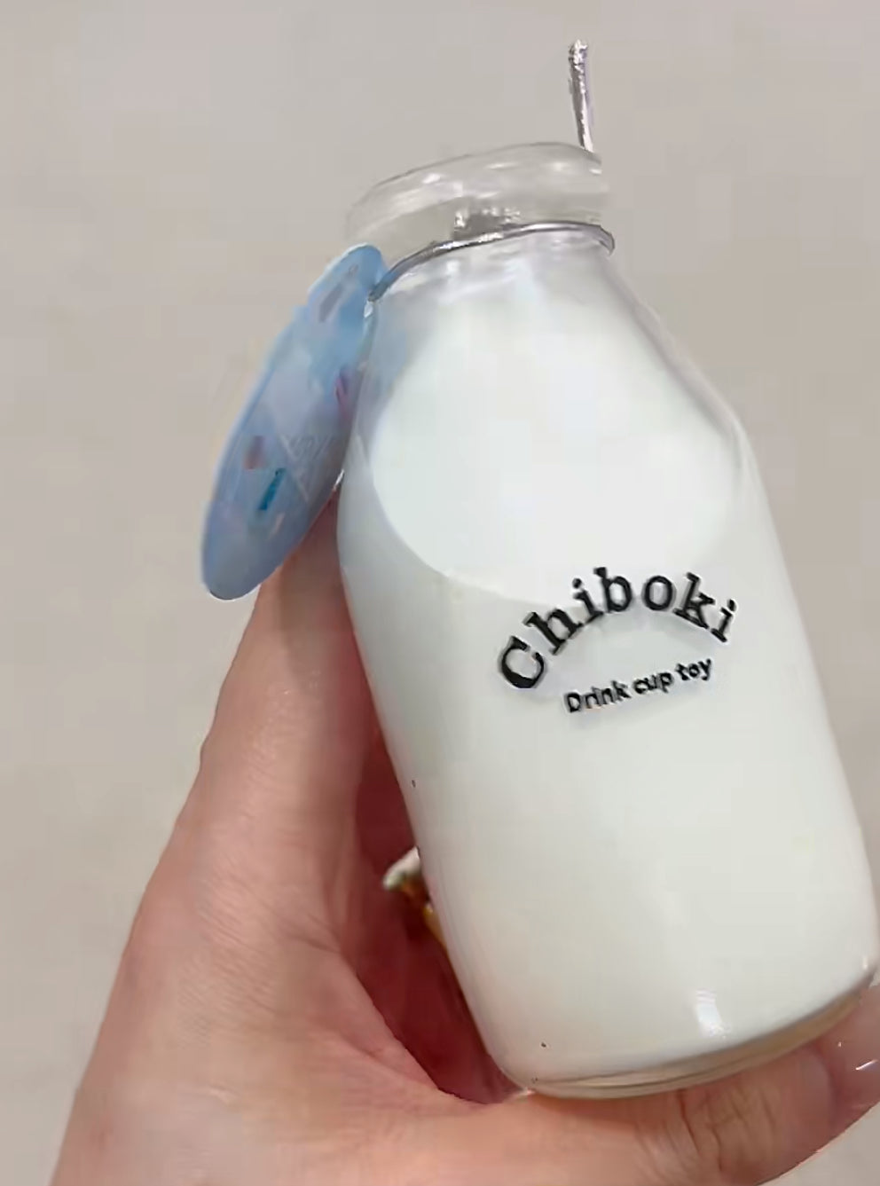 Milk Series Squishy Bottle Fidget Toy