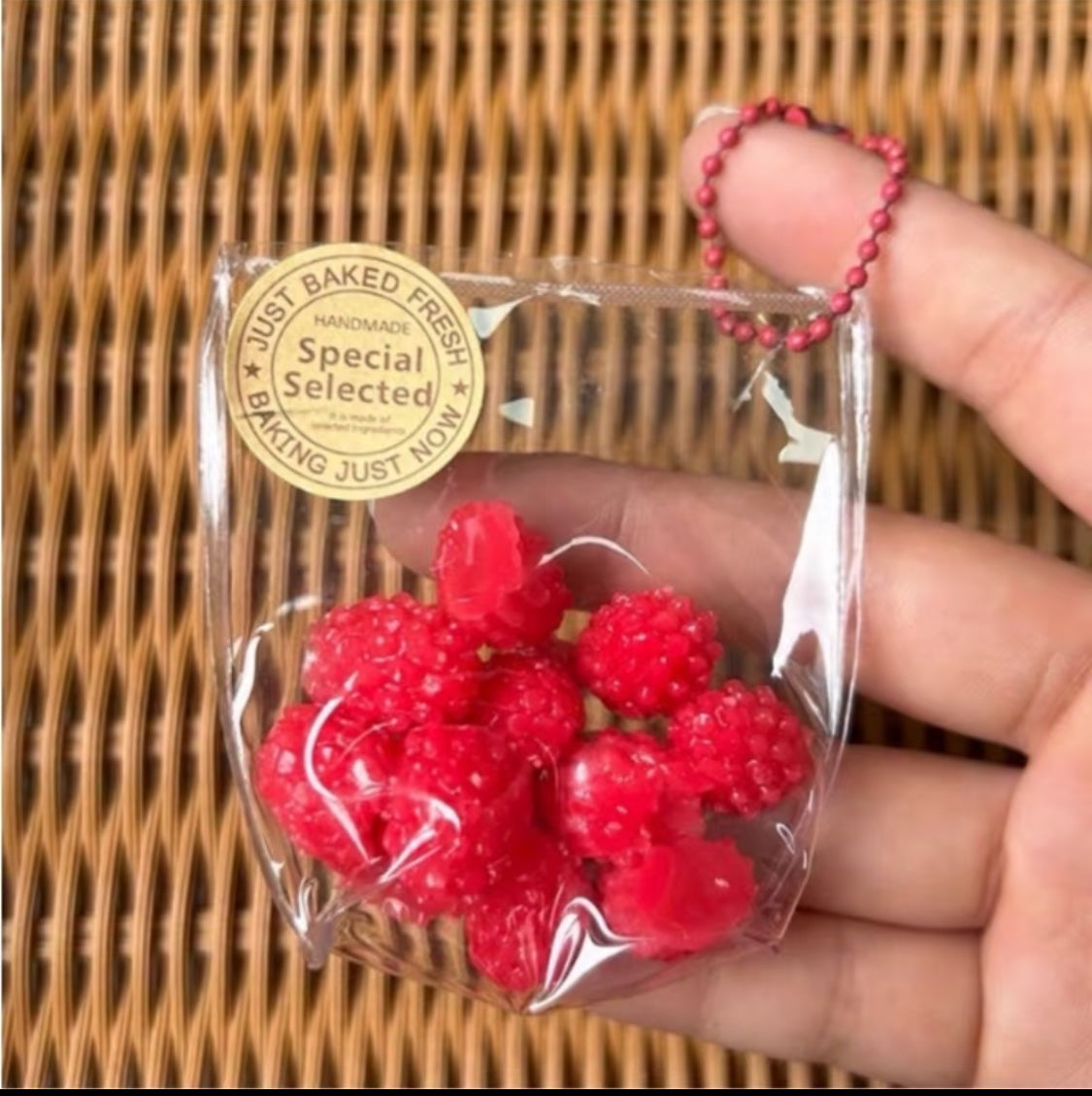Little Fruit Squishy KeyChain Fidget Toy