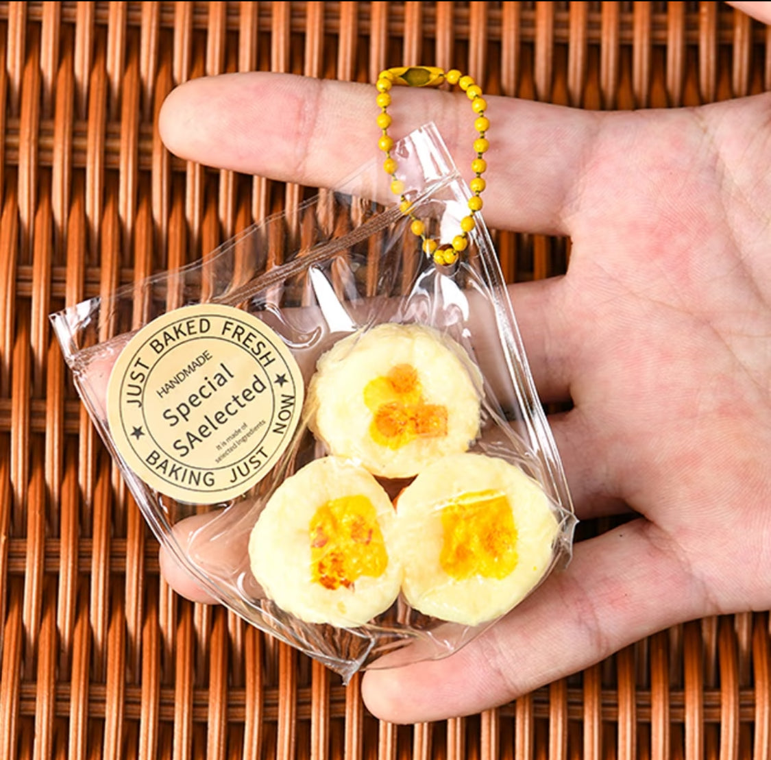 Little Fruit Squishy KeyChain Fidget Toy