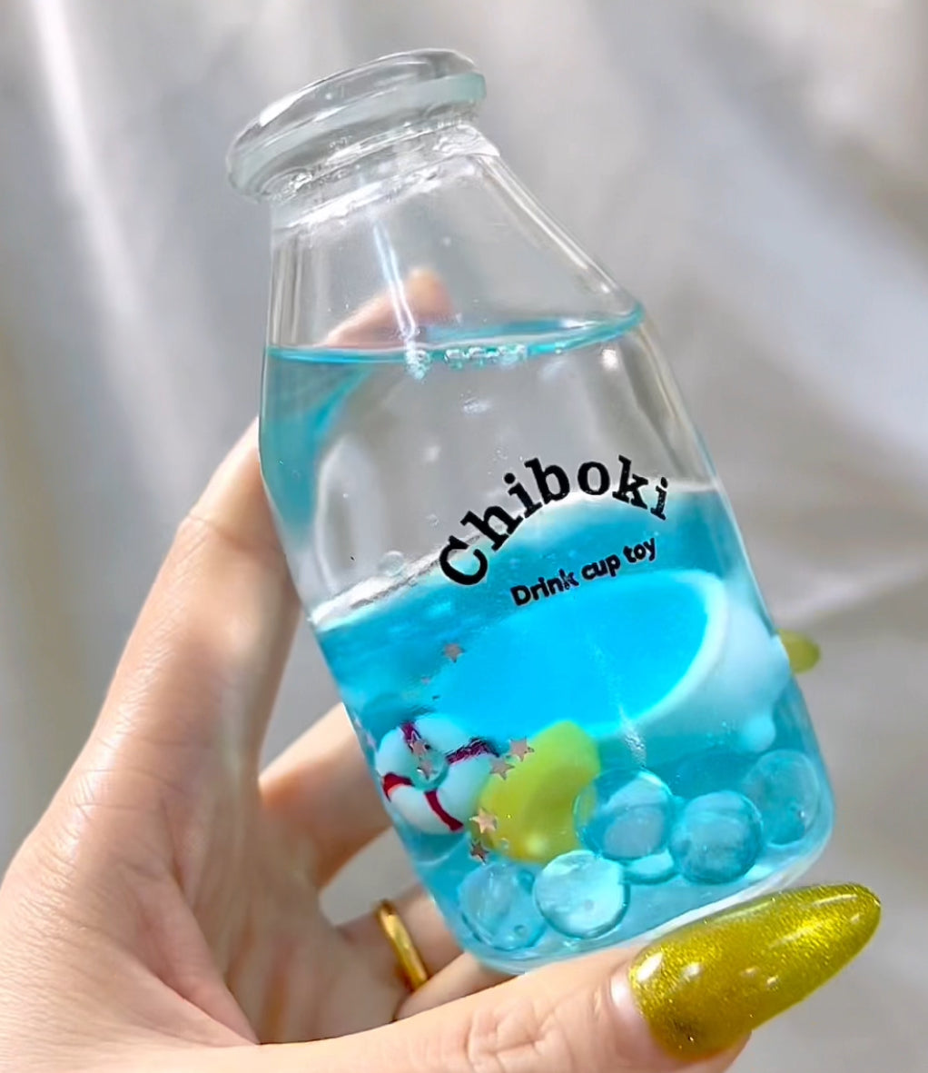 BubbleTea / Bathtub Bottle Squishy Fidget Toy