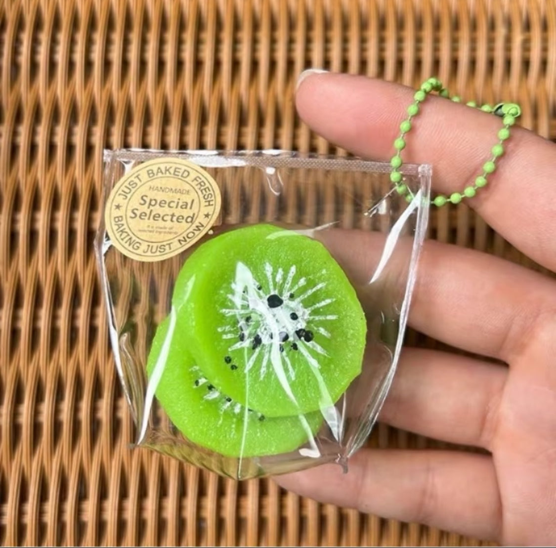 Little Fruit Squishy KeyChain Fidget Toy
