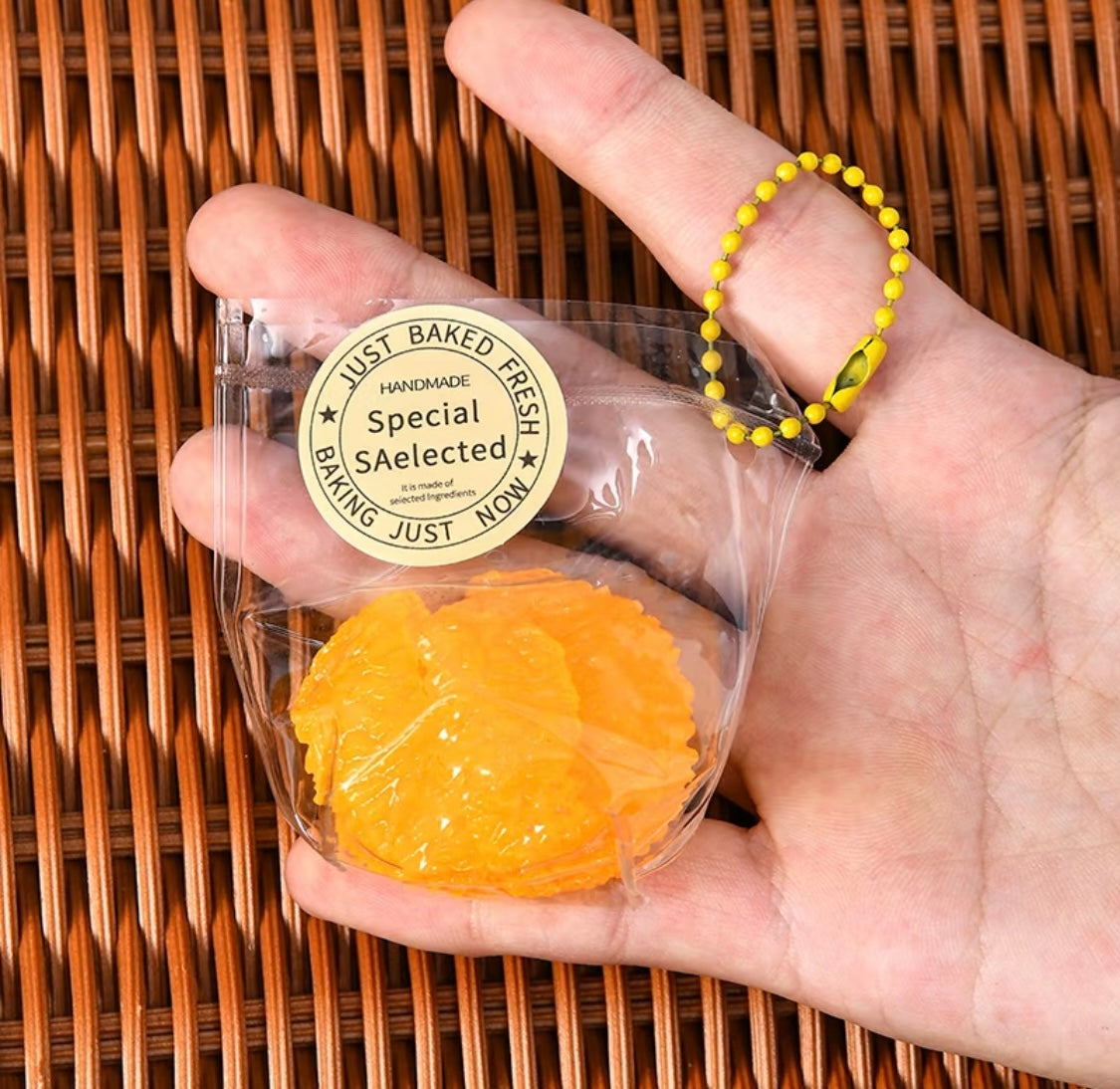 Little Fruit Squishy KeyChain Fidget Toy