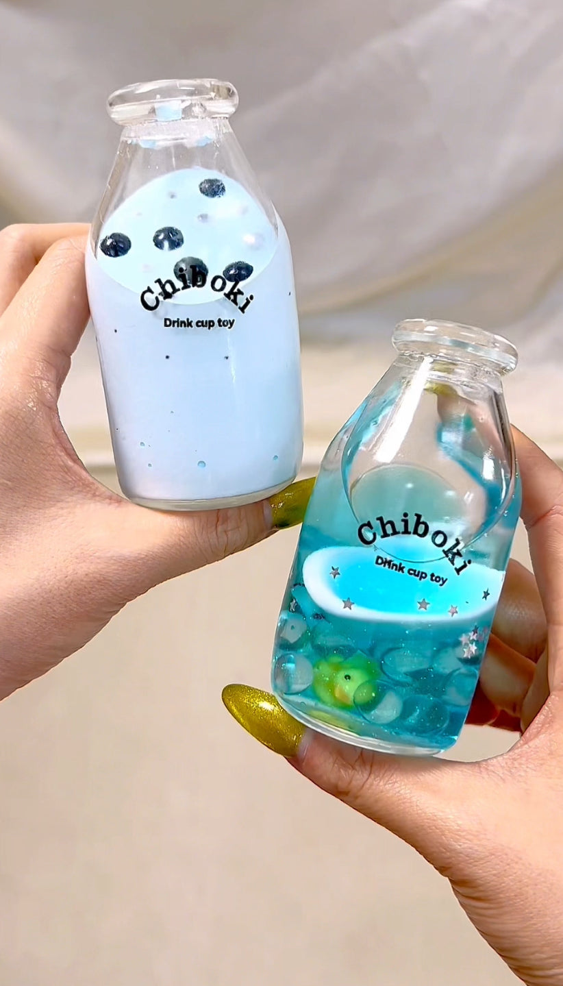 BubbleTea + Bathtub Cup Squishy Fidget Toy