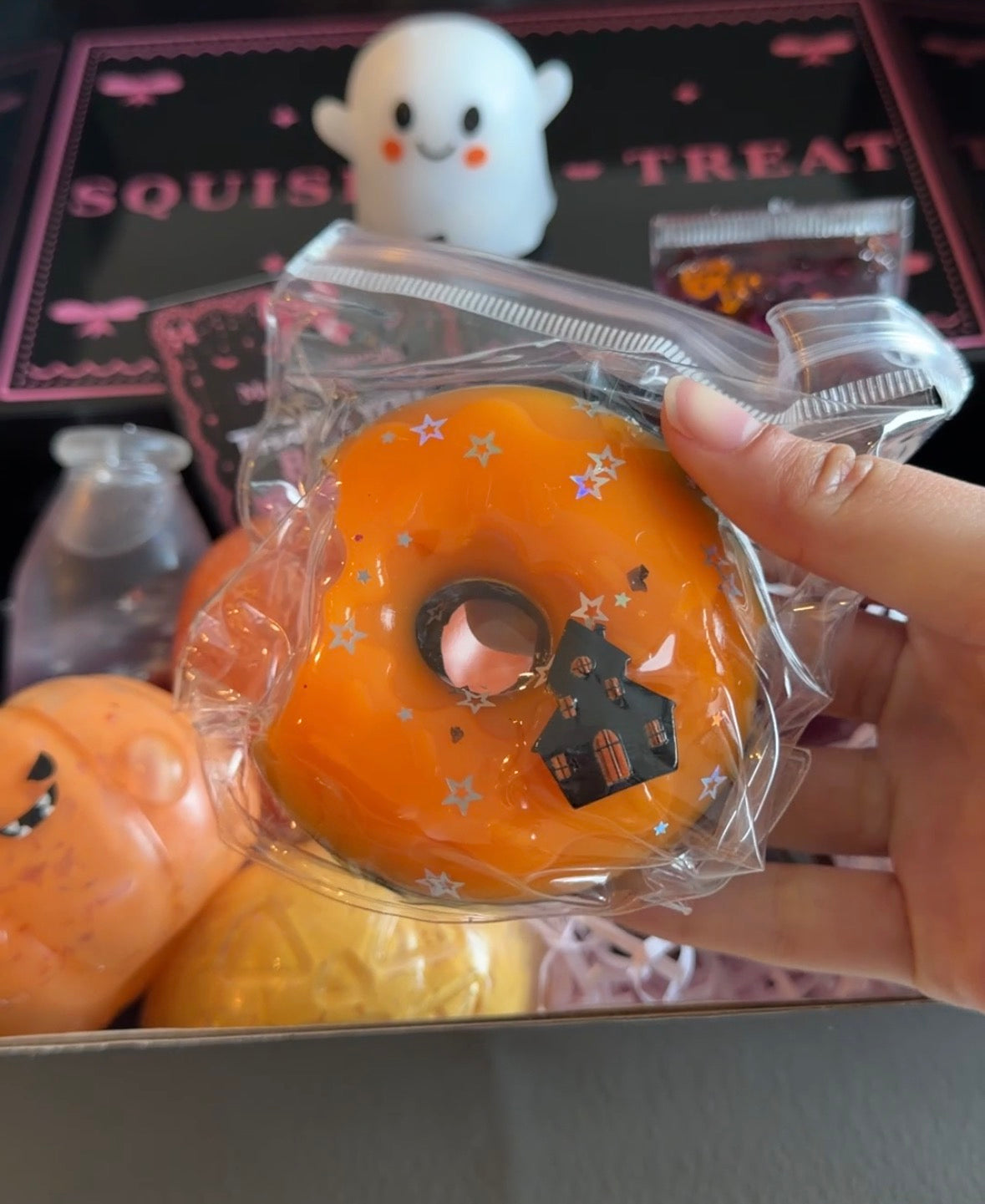 Halloween TABA Donut Squishy(Bounce Back) (LIMITED EDITION)