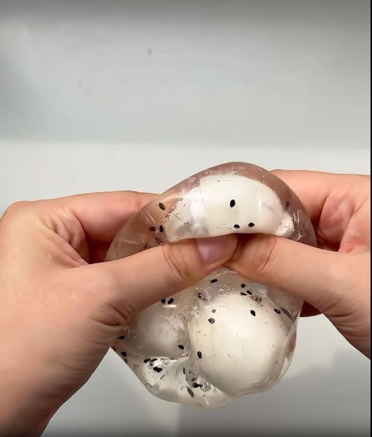 Cracking Sesame Wax Ball Squishy Fidget Toy(Can’t Guarantee Perfect Uncracked Delivery)