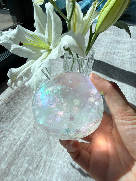 Nebula Galaxy Apple Squishy Fidget Toy