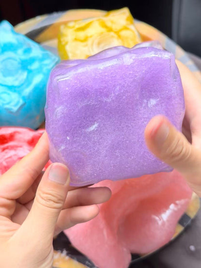 Slushy Cheese Squishy  (Zero bounce-back) Squish Fidget Toy