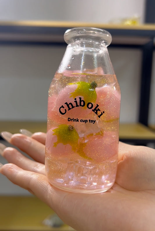 Rose Fantasy Squishy Bottle Fidget Toy