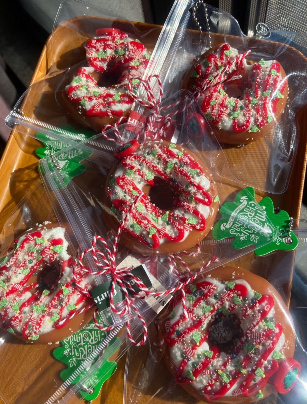 Christmas Donuts Taba Squishy Fidget Toy(Limited Holiday Item)