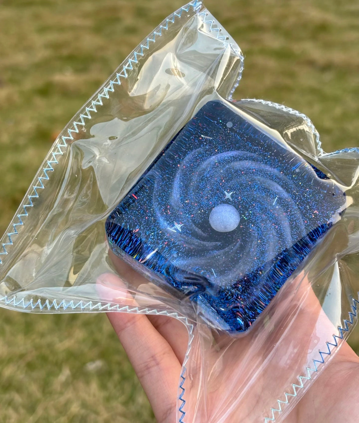 Galaxy Spiral Cube Fidget Toy
