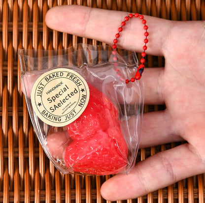 Little Fruit Squishy KeyChain Fidget Toy