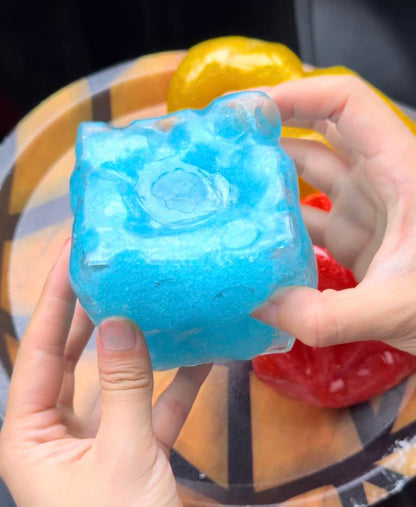 Slushy Cheese Squishy  (Zero bounce-back) Squish Fidget Toy