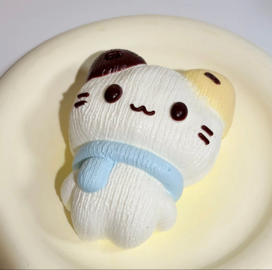 Squishy Scarf Kitty Fidget Toy