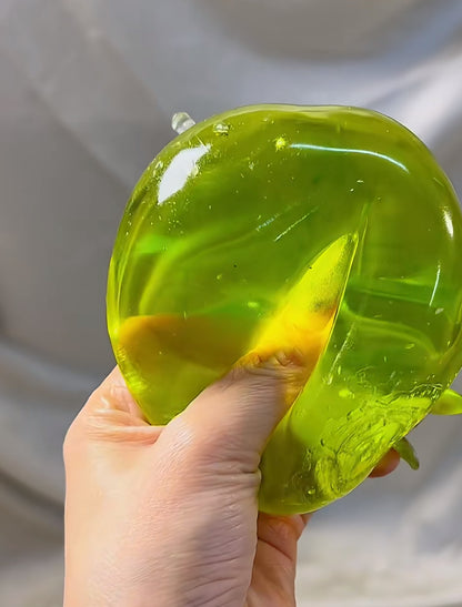 Clear Apple (Zero bounce-back) Squish Fidget Toy