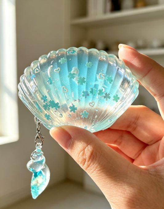 Oyster Shell Squishy Fidget Toy(Bounces Back)