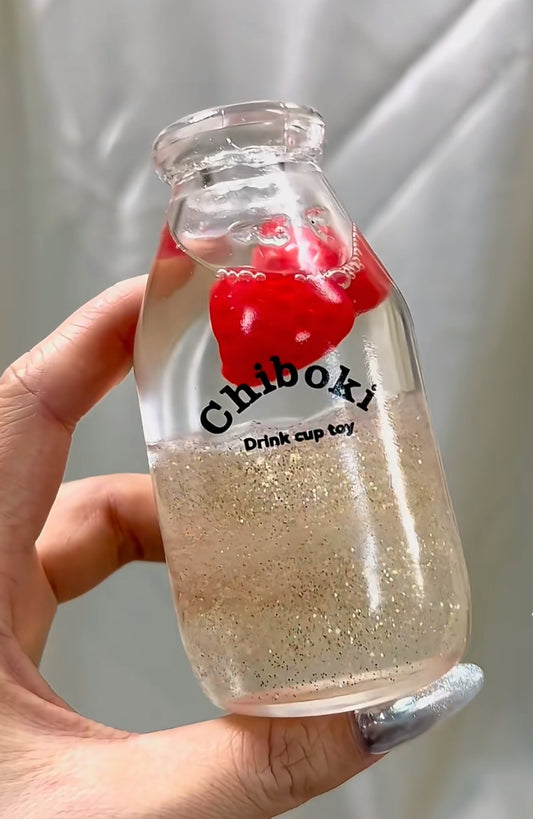 Berry Glitterland Squishy Bottle Fidget Toy