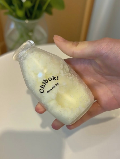 Slushy Milk Squishy Sensory Bottle Fidget Toy