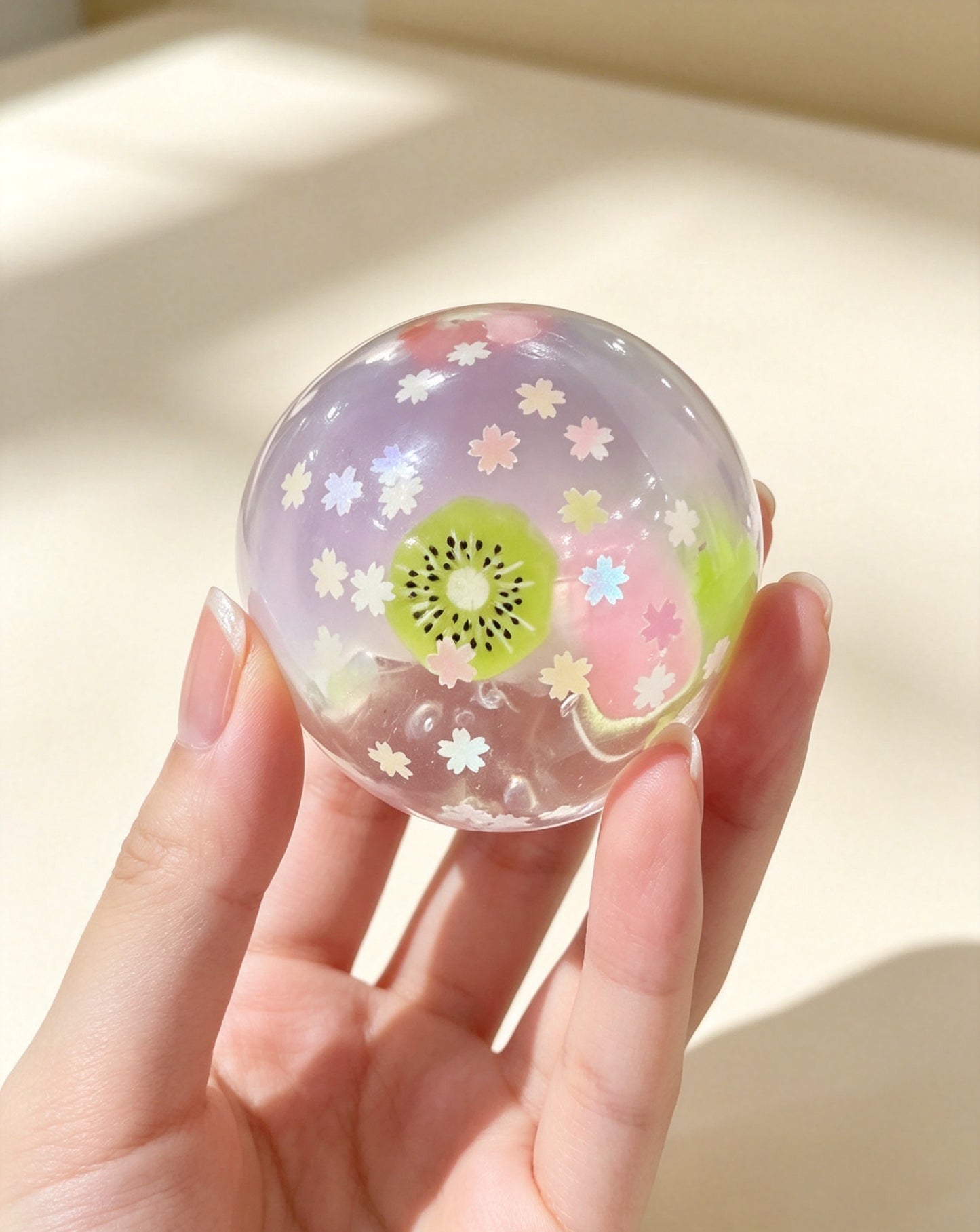 Fruit Coconut Oil Squishy Fidget Toy(Random Fruit)