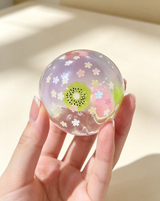 Fruit Coconut Oil Squishy Fidget Toy(Random Fruit)