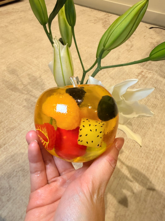 Mix Fruit Apple (Zero bounce-back) Squishy Fidget Toy