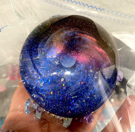 Galaxy Squishy Sphere Jelly Fidget Toy