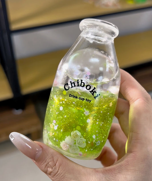 Glittery Series Squishy Bottle Fidget Toy