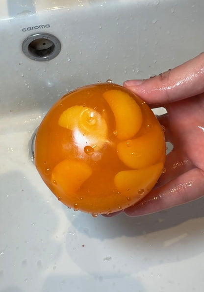 Mandarin Slushie Ball (Zero bounce-back) Squishy Fidget Toy