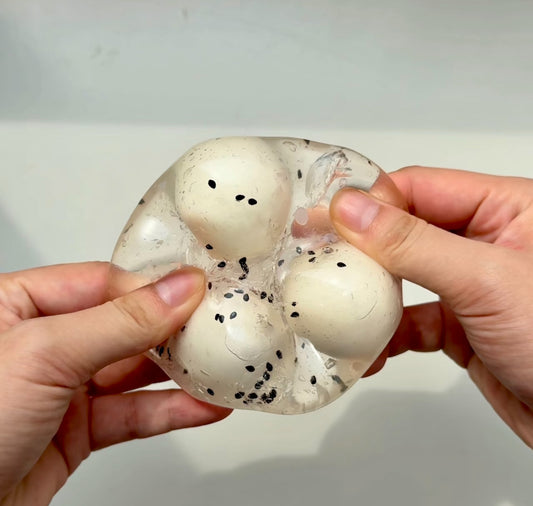 Crackling Sesame Ball Squishy Fidget Toy(Can’t Guarantee Perfect Uncracked Delivery)