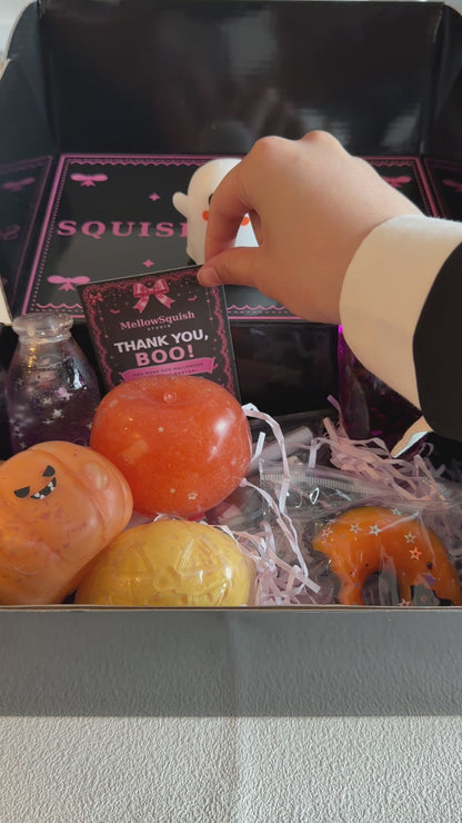Halloween Crunchy Ghost Squishy (Zero bounce-back)(LIMITED EDITION)