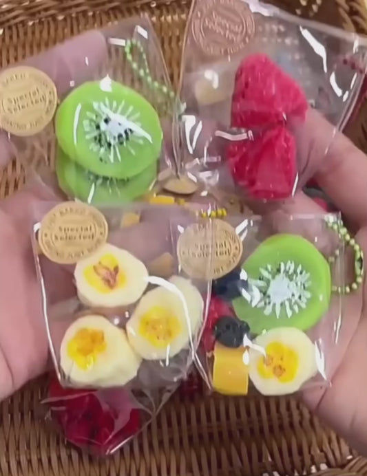 Little Fruit Squishy KeyChain Fidget Toy