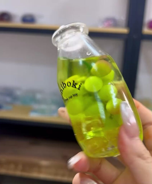 Grape Squishy Bottle Fidget Toy