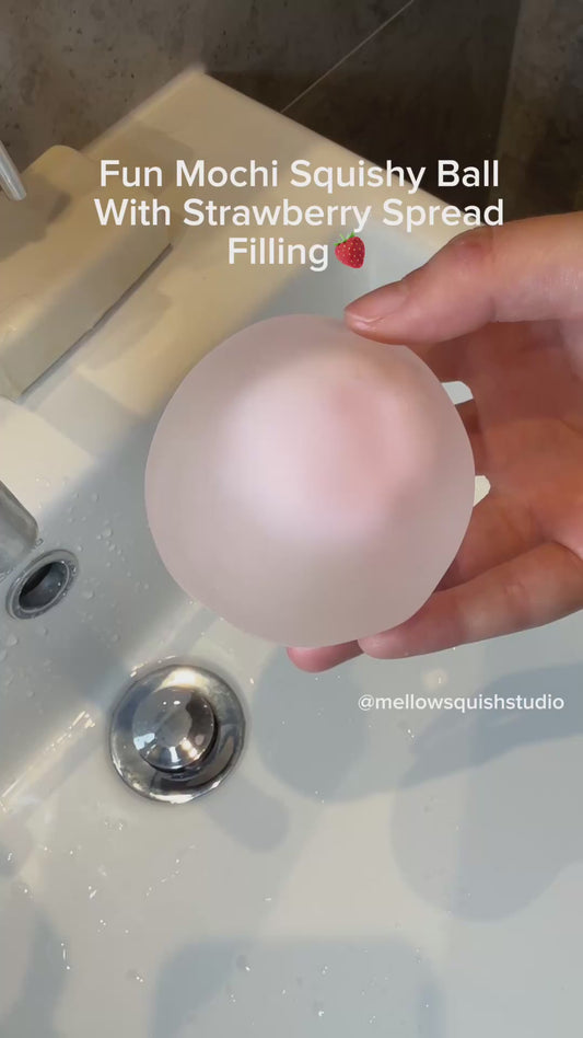 Spread Filling Mochi Squishy (Zero bounce-back) Squishy Fidget Toy