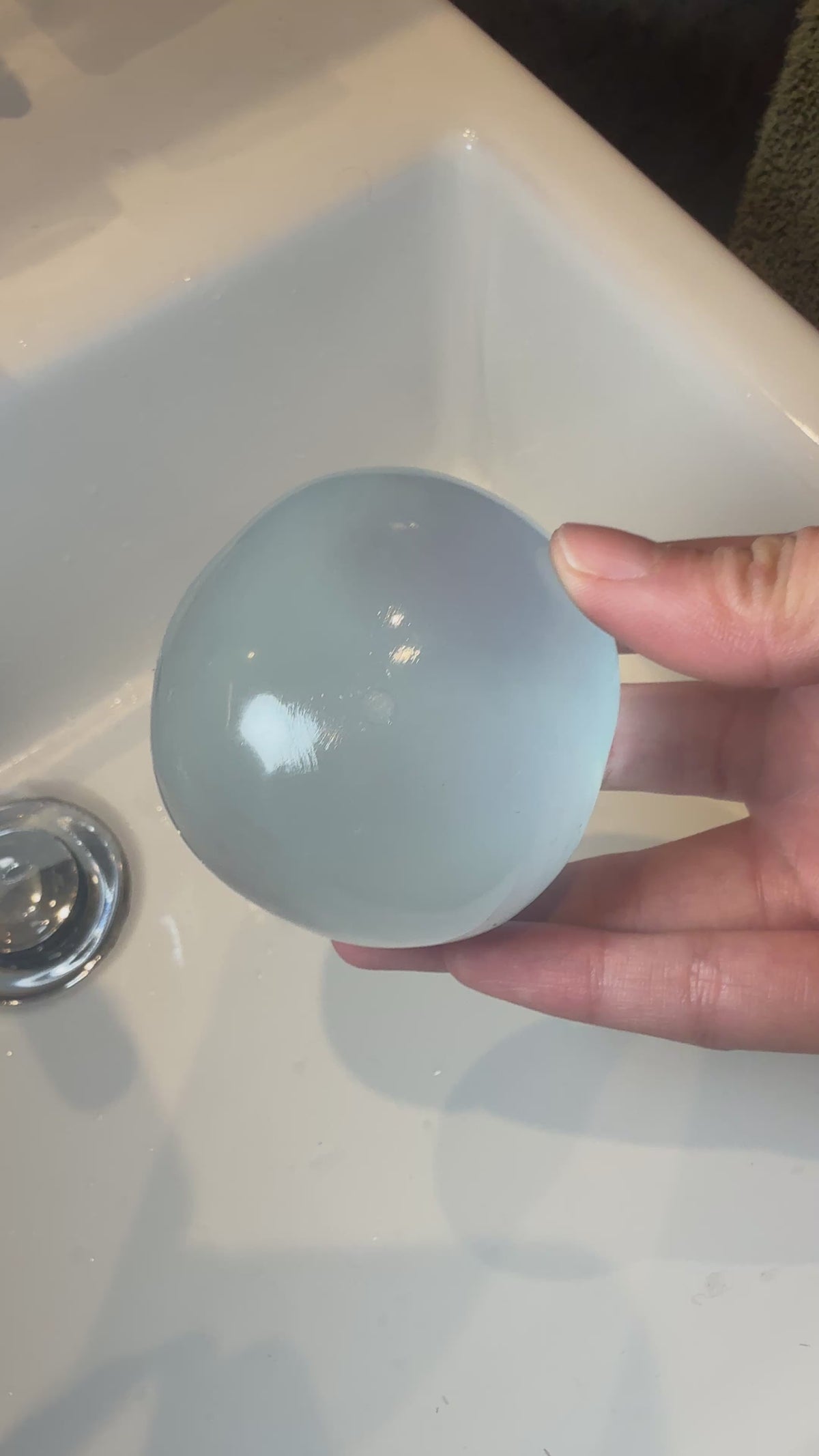 Ocean Blue Coconut Oil Squishy Fidget Toy(Medium Strength) – MellowSquish