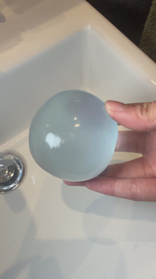 Ocean Blue Coconut Oil Squishy Fidget Toy(Medium Strength)