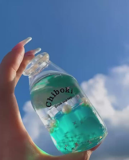 Ocean Squishy Bottle Fidget Toy