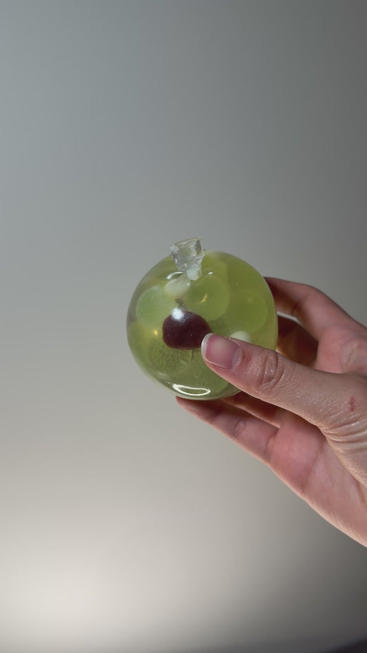 Crystal Grape ball with Plum Squishy Fidget Toy
