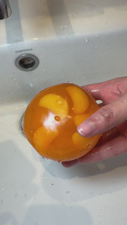 Mandarin Slushie Ball (Zero bounce-back) Squishy Fidget Toy