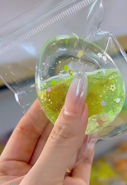 Egg Glitter Wonderland Squishy Fidget Toy