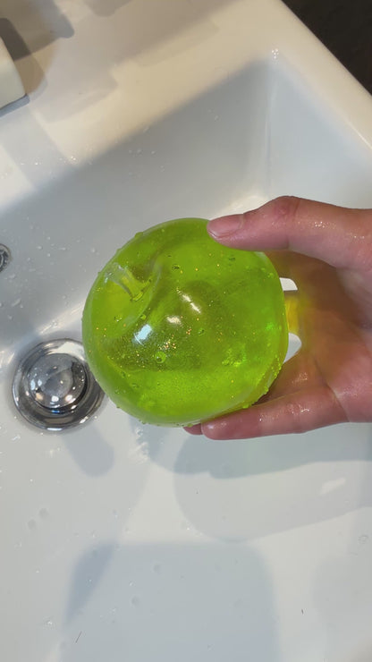 Glittery Apple (Zero bounce-back) Squish Fidget Toy