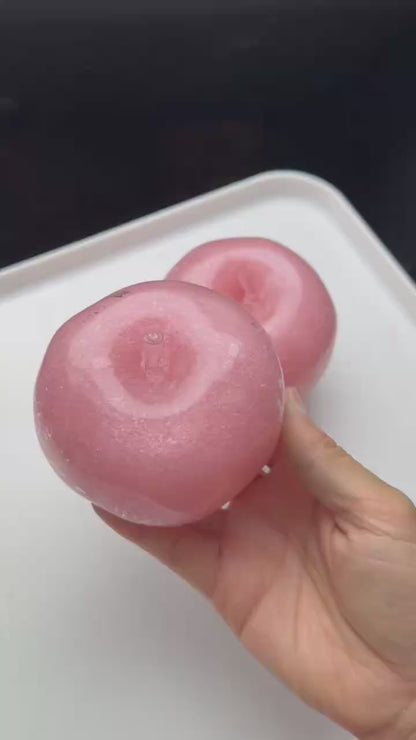Pink Slushy Apple (Zero bounce-back) Squishy Fidget Toy