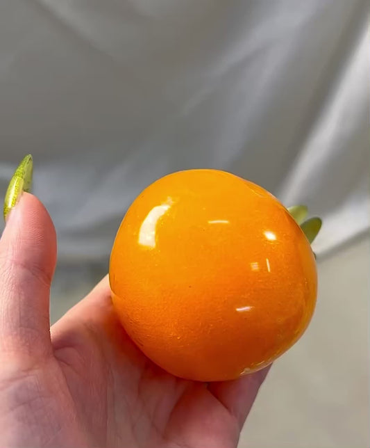 Orange Slushie Ball (Zero bounce-back) Squishy Fidget Toy