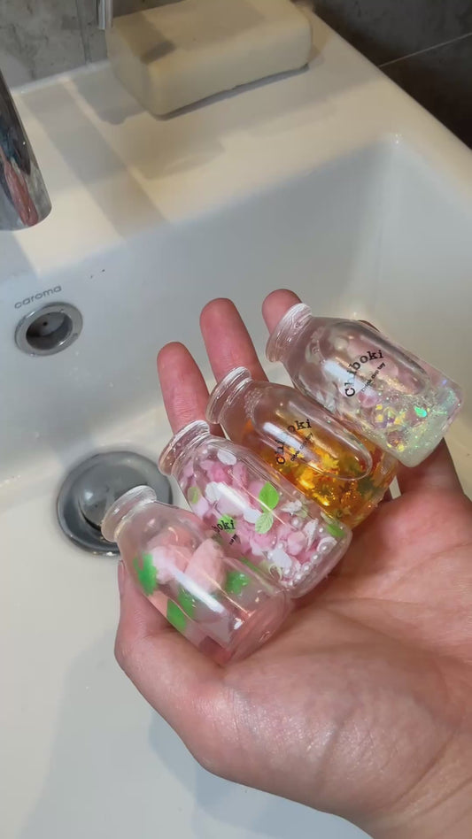 Mini Squishy Bottle KeyChain Sensory Bottle Fidget Toy